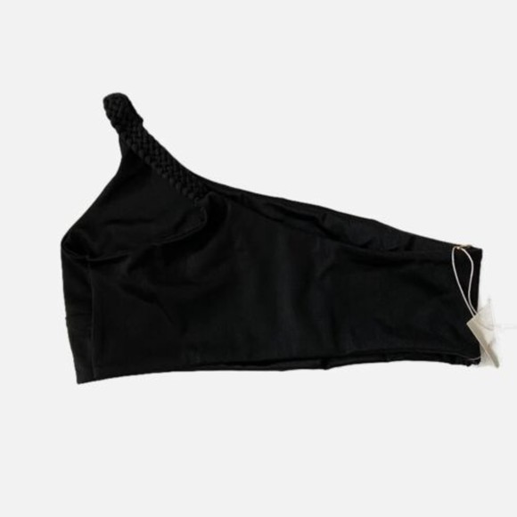 Joues de Sable Swim Emmy Black Bikini Cut Out Top Size S Small NWT - Picture 6 of 9